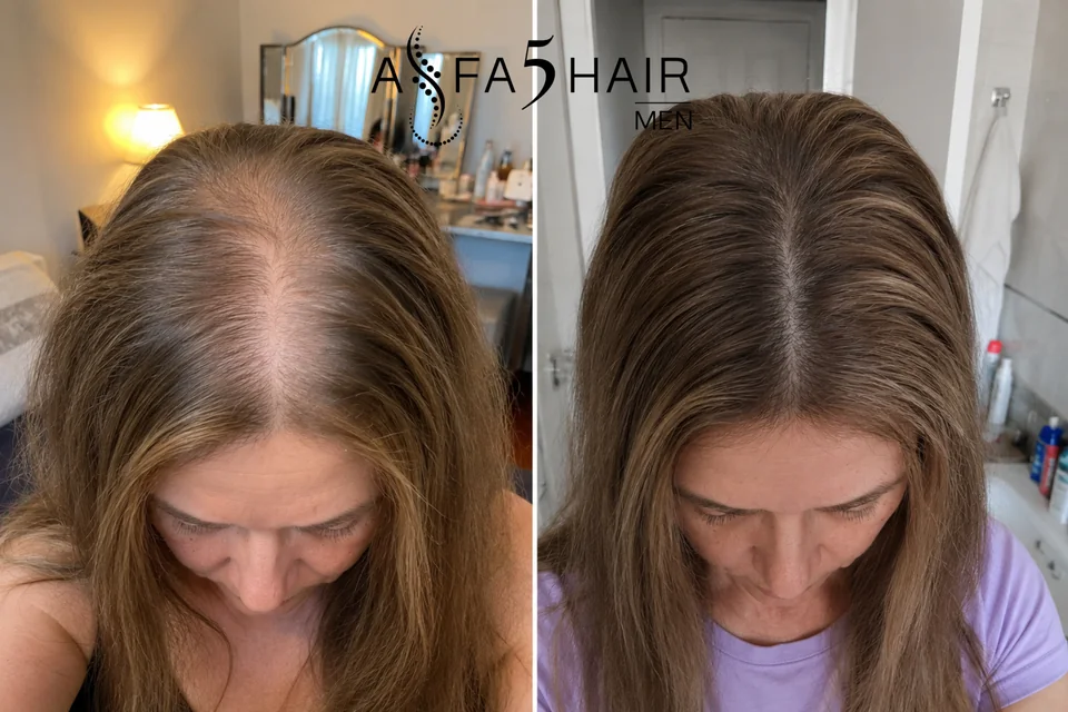 Antes e depois Alfa5Hair
